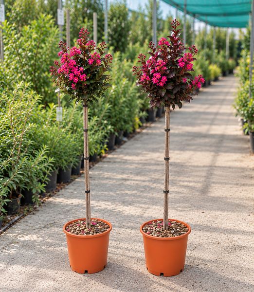 Lagerstroemia indica 1m kmeň, kompaktná koruna mix